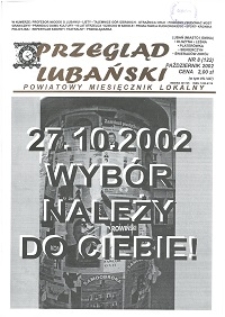 Przegląd Lubański, 2002, nr 8