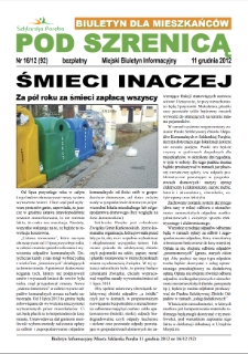 Pod Szrenicą : miejski biuletyn informacyjny : biuletyn dla mieszkańców, 2012, nr 16 (92) [Dokument elektroniczny]