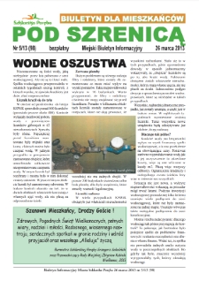 Pod Szrenicą : miejski biuletyn informacyjny : biuletyn dla mieszkańców, 2013, nr 5 (98) [Dokument elektroniczny]