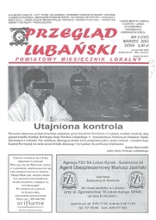 Przegląd Lubański, 2003, nr 3
