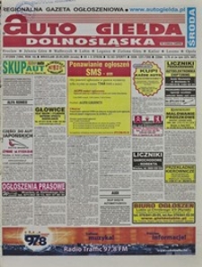 Auto Giełda Dolnośląska : regionalna gazeta ogłoszeniowa, 2009, nr 57 (1894) [20.05]