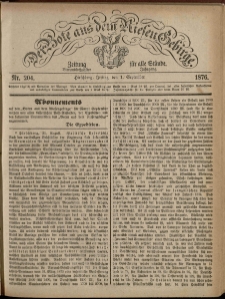 Der Bote aus dem Riesen-Gebirge : Zeitung für alle Stände, R. 64, 1876, nr 204