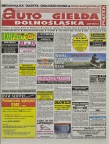 Auto Giełda Dolnośląska : regionalna gazeta ogłoszeniowa, 2009, nr 61 (1898) [29.05]