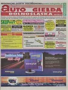 Auto Giełda Dolnośląska : regionalna gazeta ogłoszeniowa, 2009, nr 62 (1899) [1.06]