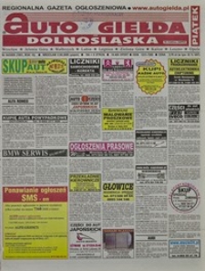 Auto Giełda Dolnośląska : regionalna gazeta ogłoszeniowa, 2009, nr 64 (1901) [5.06]