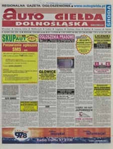 Auto Giełda Dolnośląska : regionalna gazeta ogłoszeniowa, 2009, nr 66 (1903) [10.06]