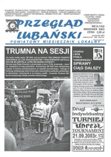 Przegląd Lubański, 2003, nr 9