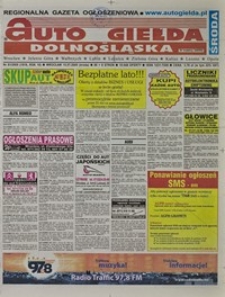Auto Giełda Dolnośląska : regionalna gazeta ogłoszeniowa, 2009, nr 81 (1918) [15.07]