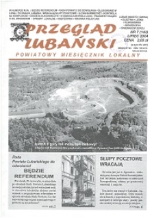 Przegląd Lubański, 2004, nr 7