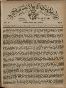 Der Bote aus dem Riesen-Gebirge : Zeitung für alle Stände, R. 64, 1876, nr 257