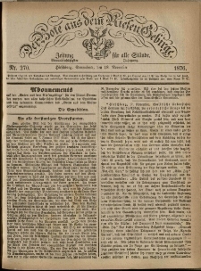 Der Bote aus dem Riesen-Gebirge : Zeitung für alle Stände, R. 64, 1876, nr 270