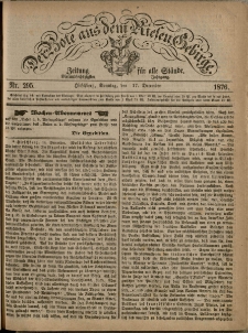 Der Bote aus dem Riesen-Gebirge : Zeitung f&uuml;r alle St&auml;nde, R. 64, 1876, nr 295
