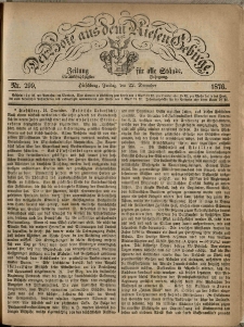 Der Bote aus dem Riesen-Gebirge : Zeitung für alle Stände, R. 64, 1876, nr 299