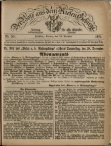 Der Bote aus dem Riesen-Gebirge : Zeitung für alle Stände, R. 64, 1876, nr 301