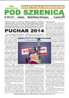 Pod Szrenicą : miejski biuletyn informacyjny : biuletyn dla mieszkańc&oacute;w, 2013, nr 18 (111) [Dokument elektroniczny]