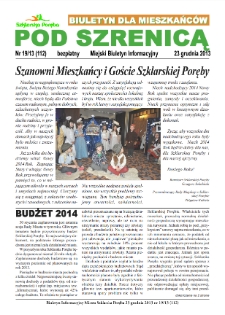 Pod Szrenicą : miejski biuletyn informacyjny : biuletyn dla mieszkańców, 2013, nr 19 (112) [Dokument elektroniczny]