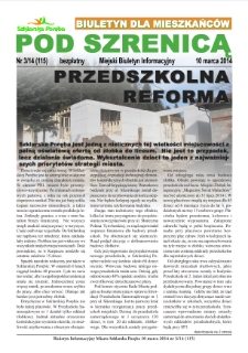 Pod Szrenicą : miejski biuletyn informacyjny : biuletyn dla mieszkańców, 2014, nr 3 (115) [Dokument elektroniczny]