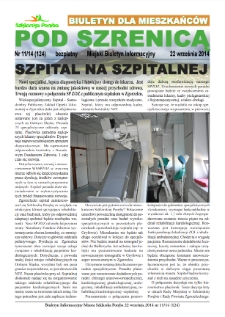 Pod Szrenicą : miejski biuletyn informacyjny : biuletyn dla mieszkańców, 2014, nr 11! (124) [Dokument elektroniczny]