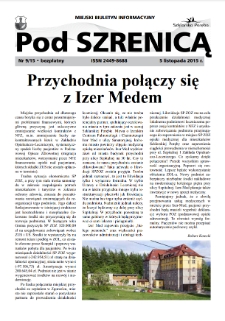 Pod Szrenicą : miejski biuletyn informacyjny, 2015, nr 9 [Dokument elektroniczny]