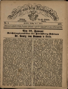 Der Bote aus dem Riesen-Gebirge : Zeitung für alle Stände, R. 65, 1877, nr 3
