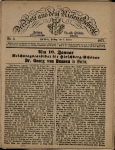 Der Bote aus dem Riesen-Gebirge : Zeitung für alle Stände, R. 65, 1877, nr 3