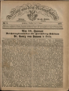 Der Bote aus dem Riesen-Gebirge : Zeitung für alle Stände, R. 65, 1877, nr 6