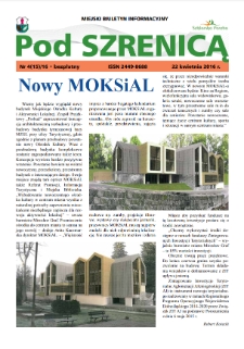 Pod Szrenicą : miejski biuletyn informacyjny, 2016, nr 4 (15) [Dokument elektroniczny]