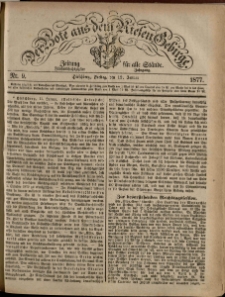 Der Bote aus dem Riesen-Gebirge : Zeitung für alle Stände, R. 65, 1877, nr 9