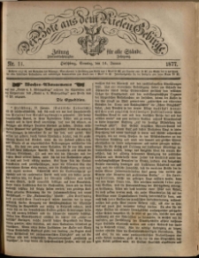 Der Bote aus dem Riesen-Gebirge : Zeitung für alle Stände, R. 65, 1877, nr 11