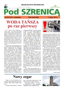 Pod Szrenicą : miejski biuletyn informacyjny, 2016, nr 6 (17) [Dokument elektroniczny]