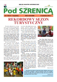 Pod Szrenicą : miejski biuletyn informacyjny, 2016, nr 7 (18) [Dokument elektroniczny]