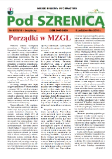 Pod Szrenicą : miejski biuletyn informacyjny, 2016, nr 8 (19) [Dokument elektroniczny]
