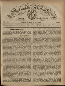 Der Bote aus dem Riesen-Gebirge : Zeitung für alle Stände, R. 65, 1877, nr 25