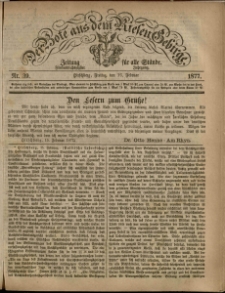 Der Bote aus dem Riesen-Gebirge : Zeitung für alle Stände, R. 65, 1877, nr 39