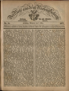 Der Bote aus dem Riesen-Gebirge : Zeitung für alle Stände, R. 65, 1877, nr 55