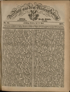 Der Bote aus dem Riesen-Gebirge : Zeitung f&uuml;r alle St&auml;nde, R. 65, 1877, nr 82