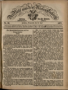 Der Bote aus dem Riesen-Gebirge : Zeitung für alle Stände, R. 65, 1877, nr 86