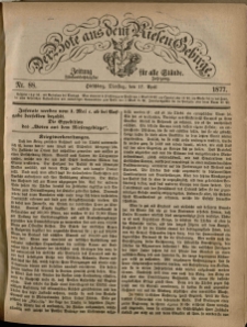Der Bote aus dem Riesen-Gebirge : Zeitung für alle Stände, R. 65, 1877, nr 88