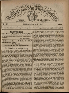 Der Bote aus dem Riesen-Gebirge : Zeitung für alle Stände, R. 65, 1877, nr 96