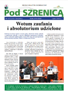 Pod Szrenicą : miejski biuletyn informacyjny, 2020, nr 4 (52) [Dokument elektroniczny]