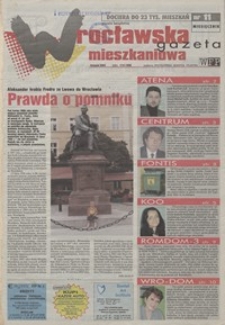 Wrocławska Gazeta Mieszkaniowa, 2003, nr 11