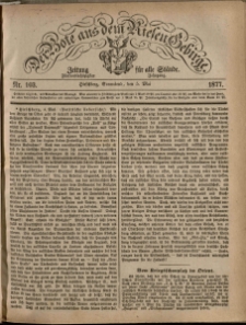 Der Bote aus dem Riesen-Gebirge : Zeitung für alle Stände, R. 65, 1877, nr 103