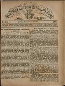 Der Bote aus dem Riesen-Gebirge : Zeitung für alle Stände, R. 65, 1877, nr 114