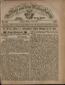 Der Bote aus dem Riesen-Gebirge : Zeitung für alle Stände, R. 65, 1877, nr 115