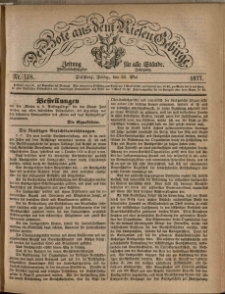 Der Bote aus dem Riesen-Gebirge : Zeitung für alle Stände, R. 65, 1877, nr 118