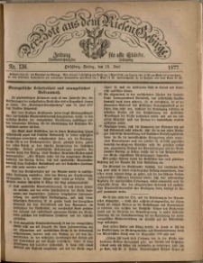 Der Bote aus dem Riesen-Gebirge : Zeitung für alle Stände, R. 65, 1877, nr 136