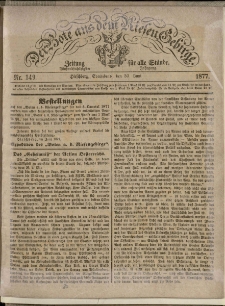 Der Bote aus dem Riesen-Gebirge : Zeitung für alle Stände, R. 65, 1877, nr 149