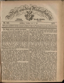 Der Bote aus dem Riesen-Gebirge : Zeitung für alle Stände, R. 65, 1877, nr 157