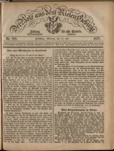 Der Bote aus dem Riesen-Gebirge : Zeitung für alle Stände, R. 65, 1877, nr 158