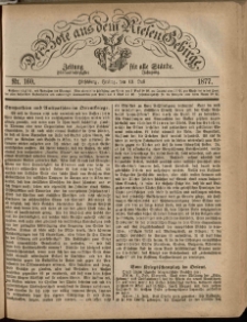 Der Bote aus dem Riesen-Gebirge : Zeitung für alle Stände, R. 65, 1877, nr 160